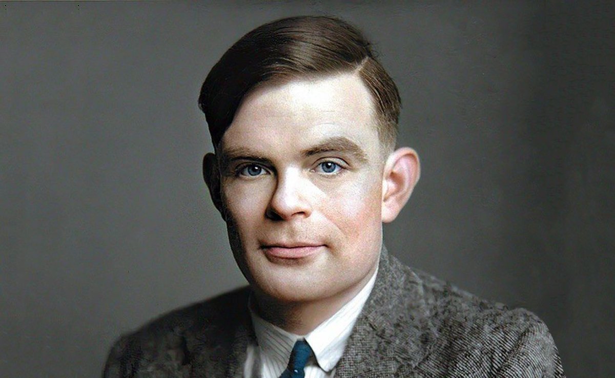 English intellectual #AlanTuring took his own life #onthisday in 1954. #computerscience #math #logic #cryptanalyst #philosopher #theoreticalbiologist #trivia #artificialintelligence #gay #homosexual #LGBT #math #genius #smart #OBE #suicide #TuringMachine #Turing #Enigma