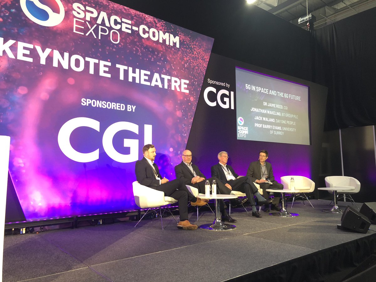 GuyMegson's tweet image. #SpaceCommExpo2023 #CGI Brilliant day at SpaceComm - great to catch up with so many colleagues…. And meet @astro_timpeake