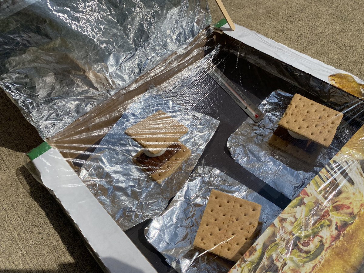 Solar ovens happening in Science today! #CampMustang #WeAreBane #BaneElementary #CFISDspirit @MrsBoltsClass