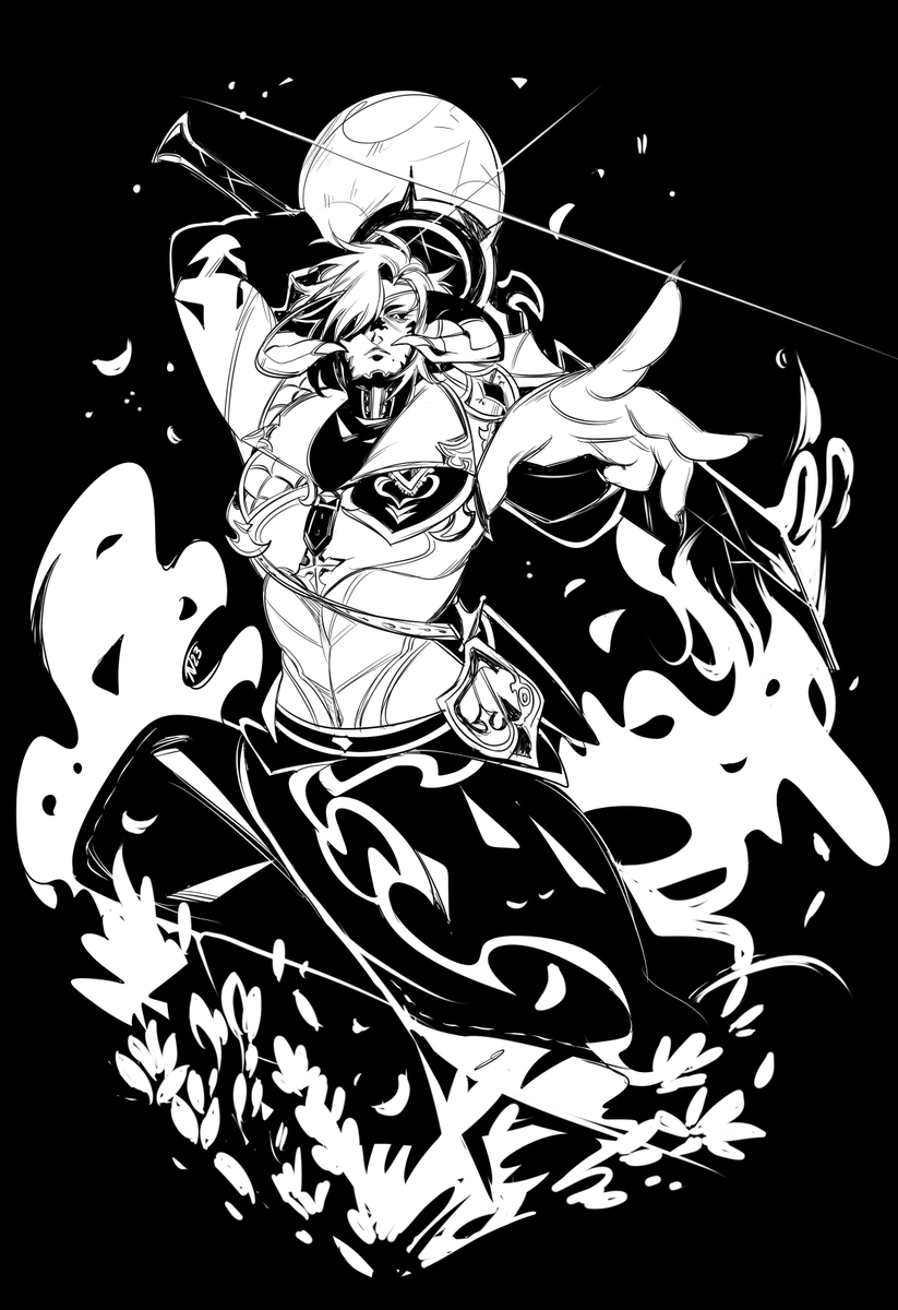 Kofi for @nidstinien ! Their FF14 oc! :3/ Thank you so much for your patience!!!! ๐๐๐ค