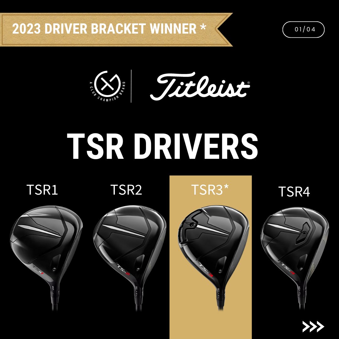 clubchampmedia's tweet photo. The tech inside the @Titleist #TSRDriver line. TSR3 Driver, winner of the 2023 Driver Bracket. #TXG #Titleist https://t.co/i2yF4LHFLA