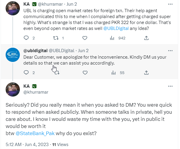 khurramar's tweet photo. @UBLDigital Just to remind you of your superb customer care https://t.co/vaoSXlVgsI