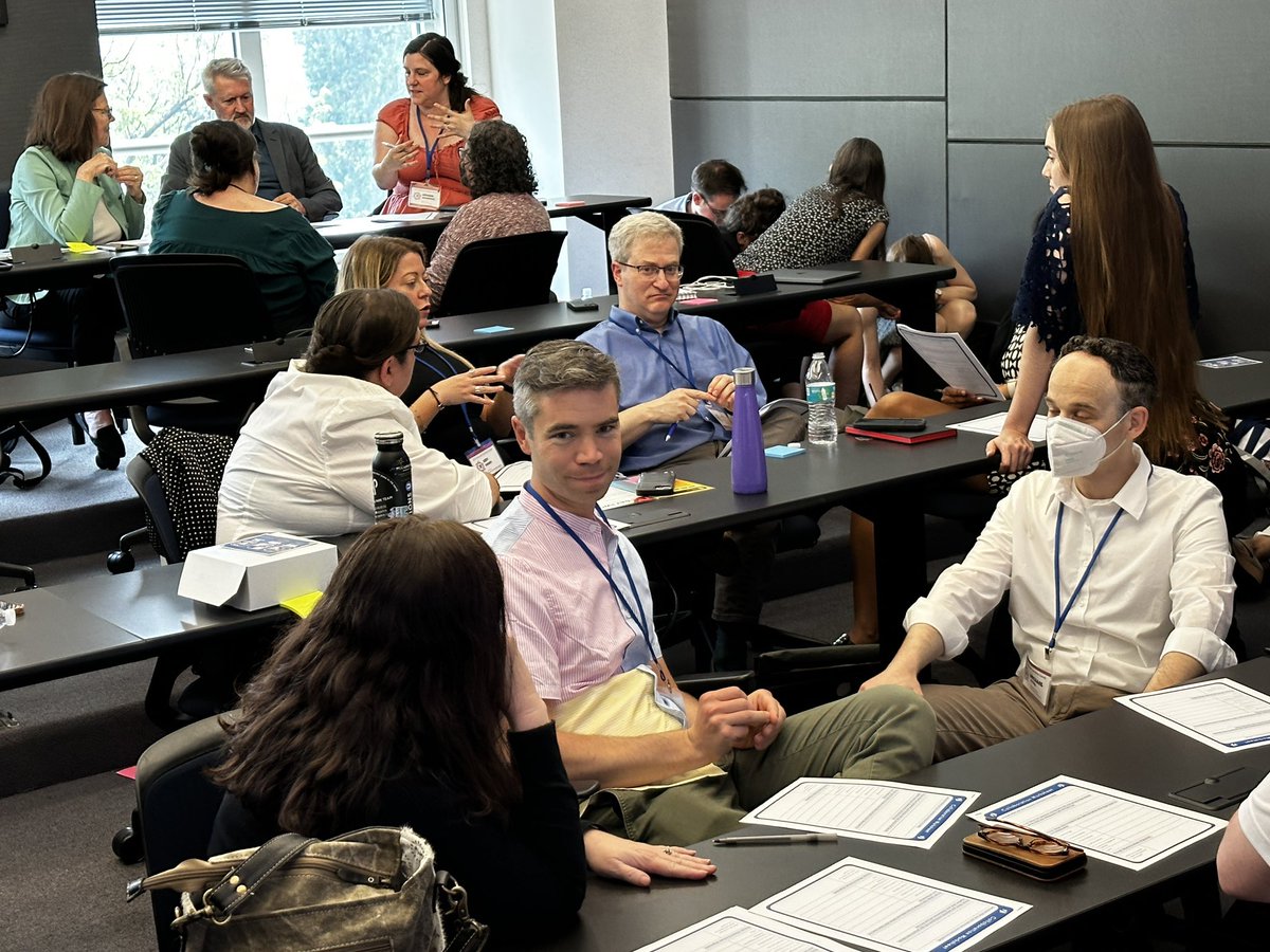 InnovationRJI's tweet image. Thanks to everyone who came to our collaboration workshop! Especially to those who sat on the floor to be a part of it 🥹 #CJS2023