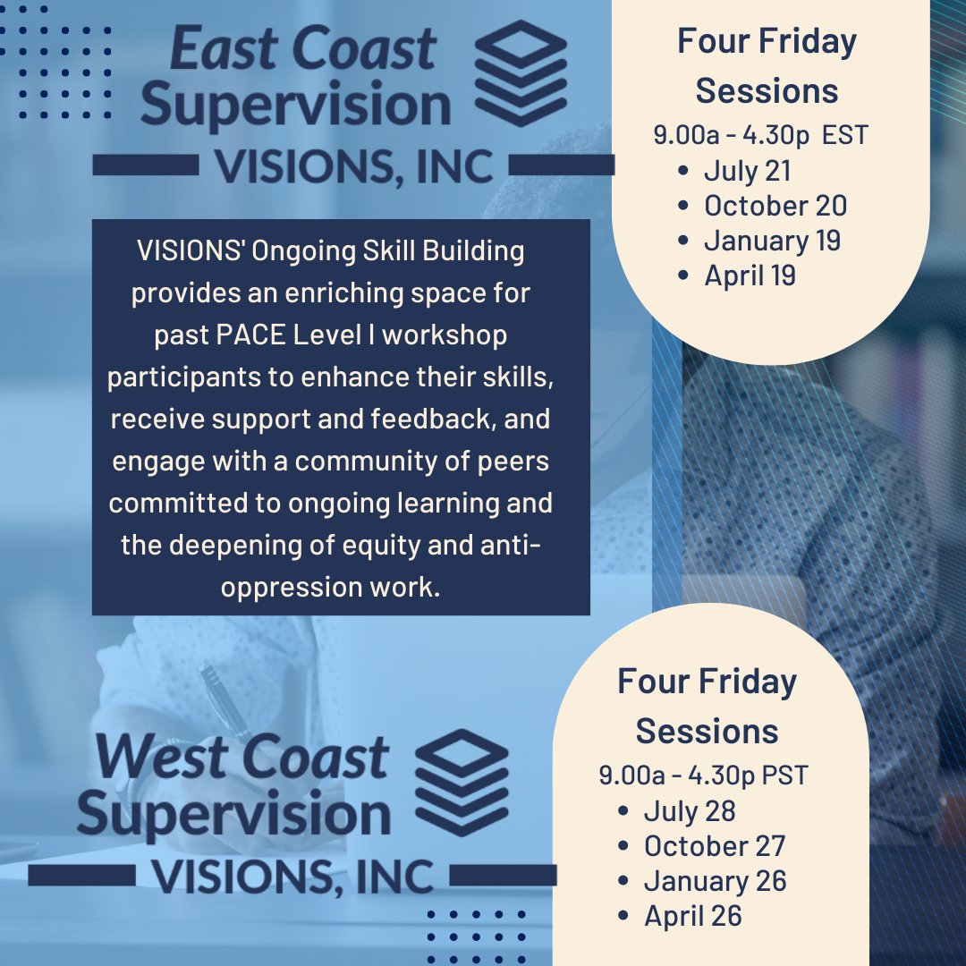 Register today for our Ongoing Skill-Building program,  which provides a generative space for past workshop participants to enhance their skills. Designed for those who have already completed PACE 1. 

Join us at the link in our bio!