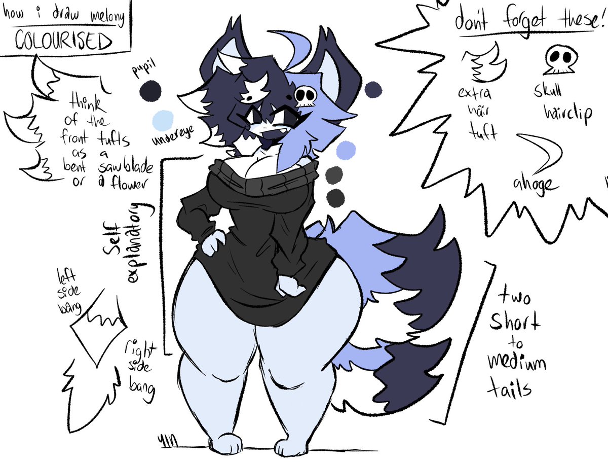 swissmissile's tweet photo. process of drawing @RenjiKais's sona (also for those who want to draw her and dont know where to start n stuff) https://t.co/nkZjPsrHhI