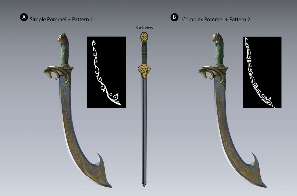 Crafted from simple materials inlaid with ornate bronze, Concept Artist Kristine Houston brings the Turanian Nomad's weapons to life! ⚔️ 🏹 

Claim the bow, spear, and sword in the Battle Pass before the Age of War begins!

See more concepts at: artstation.com/artwork/PX6ZJn