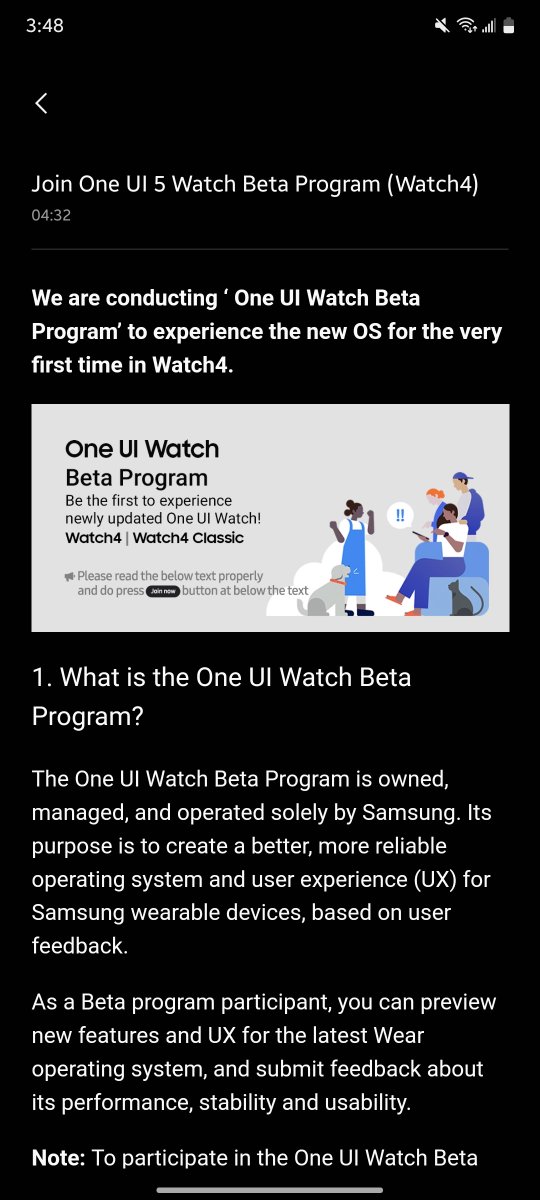 Just joined the One Ui 5 beta program for Galaxy Watch4. We'll see how it goes!