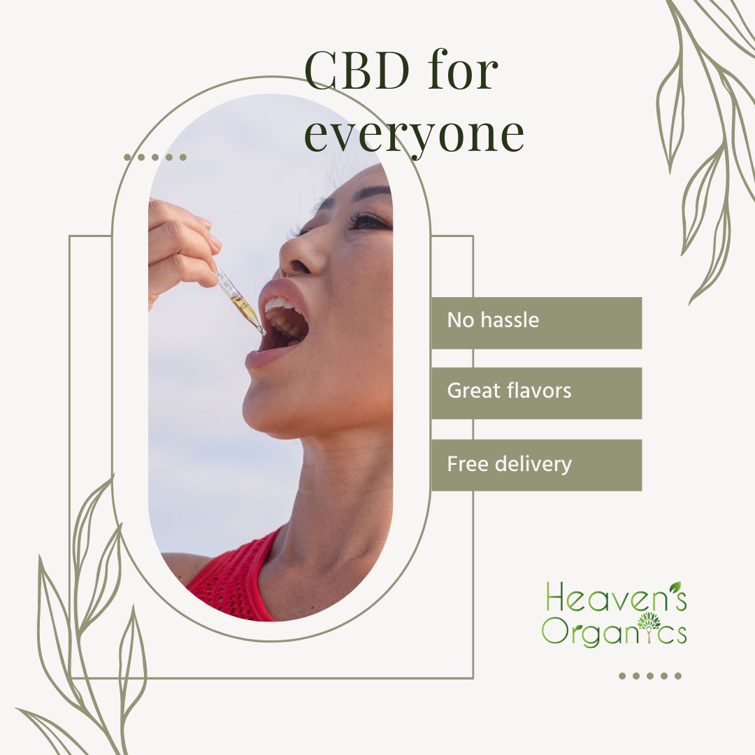 heavensorganics's tweet image. We have the perfect products waiting for you to try. If you are unsure or still hesitant about taking CBD, message us- we would love to answer your questions! 🌱

#cbdmovement #cbdforsleep #cbdforeveryone #cbdforeverything #cbdforhealth