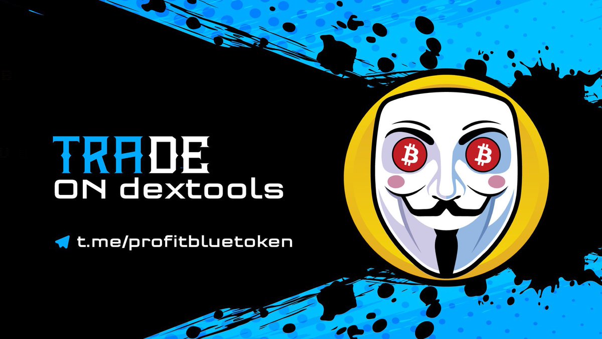 0fficialmaddawg's tweet photo. Congrats @easyeight08 on a successfull $BLUE @profitbluetoken launch!
Chart and info:
π https://t.co/Fy2yQ0IXvv
π€ #ProfitBlue is a BSC coin with Limited supply, no tax, locked liquidity and renounced contract.
Join their $BLUE telegram community for up to date info:
π£ https://t.co/FTEzpz0n9p
π https://t.co/HDhSEqY0qI