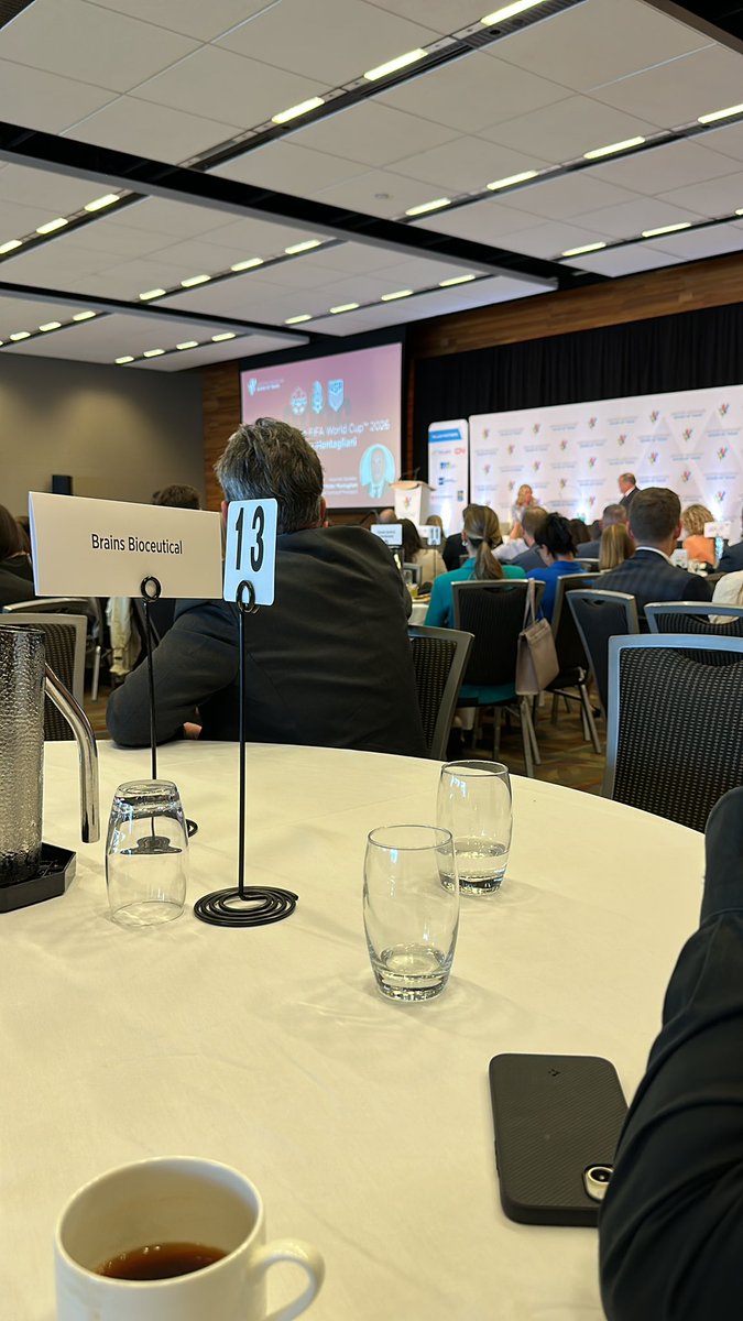 The <a href="/BrainsBio/">Brains Bioceutical</a> team is proud to support the official countdown to the 2026 FIFA World Cup hosted by #FIFA26 Chair Victor Montagliani. #MadeBetter