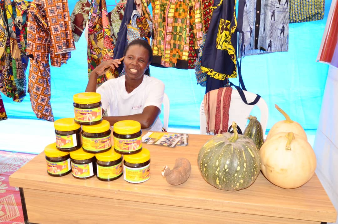 Exciting times at @KayonzaDistrict #JADF Open Day! Komera participated for 2 days, showcasing our impact in @RwinkwavuS Our vibrant stand highlighted products from our café, vocational training programs with tailoring products, and fresh produce from our Parents & Guardian Co-op.