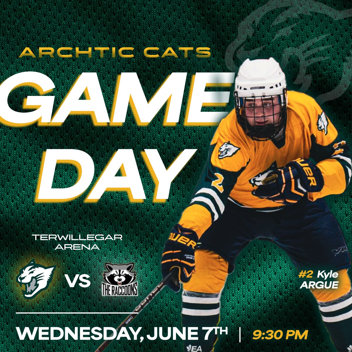 ArchticCats's tweet photo. 😼 GAME DAY 😼
The Cats take on the division's newest team, the Raccoons for what's poised to be a heavyweight tilt in the late night matchup!
9:30 PM (MST) | Terwillegar Arena
#ScratchTheCompetition #PackTerwillegar #ArchticCats https://t.co/wJUdntTg54
