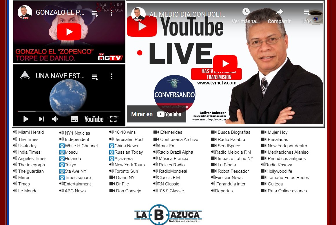 tvmctv's tweet photo. VISITANOS AHORA https://t.co/G9bOnDFNmB https://t.co/D36VMH1ENf
