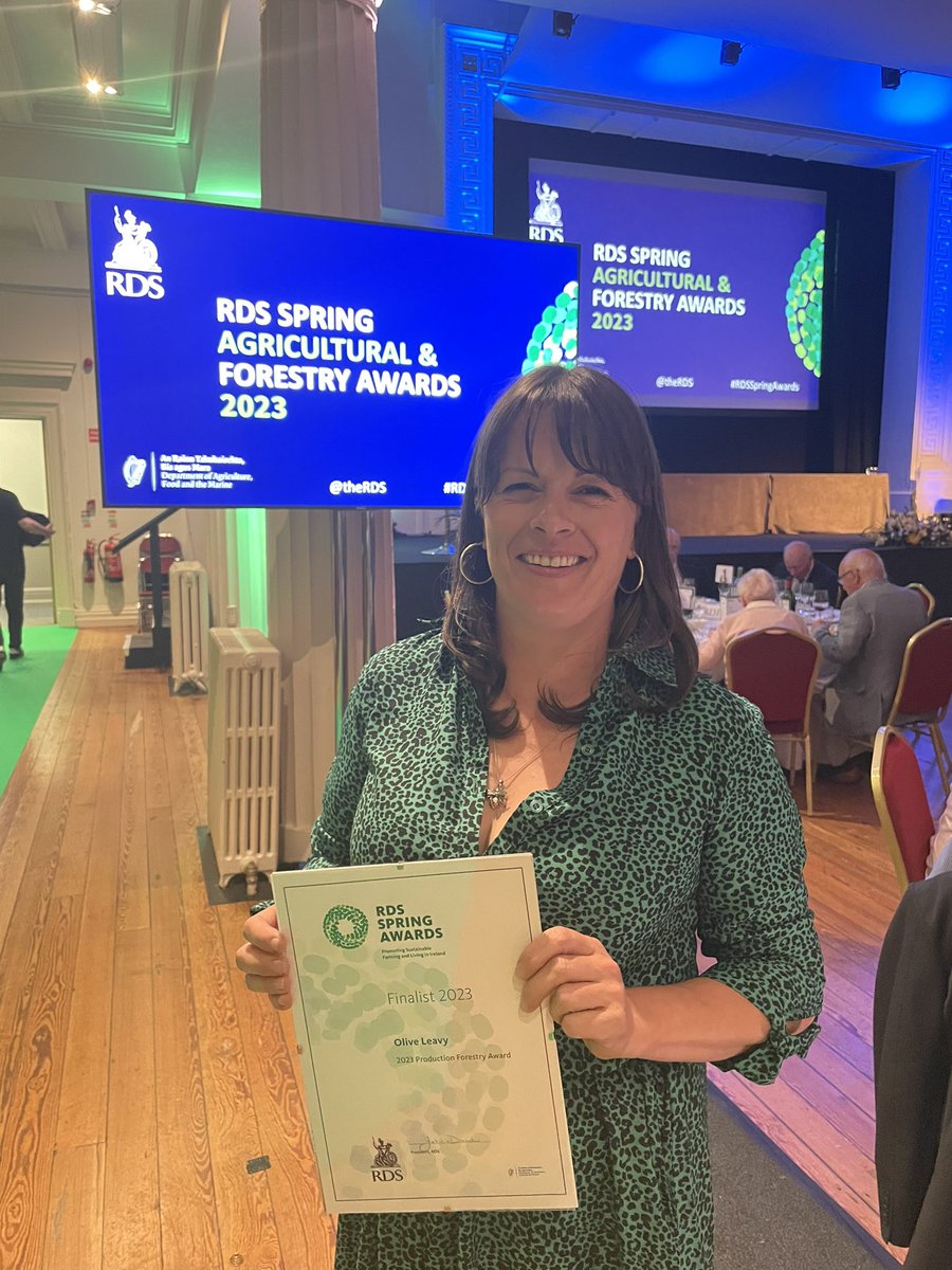 forestgirl_ire's tweet photo. Delighted to be named as a finalist at the #RDSSpringAwards in the productive forestry category! #forestry #continuouscoverforestry @IreForestOwners @ProSilvaIreland https://t.co/Jl8icrBOst