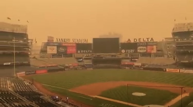 About 183 people have asked me to talk about the smoke from Canada coming into New York, New Jersey, and other Eastern States... 
#wildfire #NY 
Ok, here goes…

*Seinfeld voice: “What’s up with all that wildfire smoke?”

If you live in these areas, welcome to what Salmon, Idaho