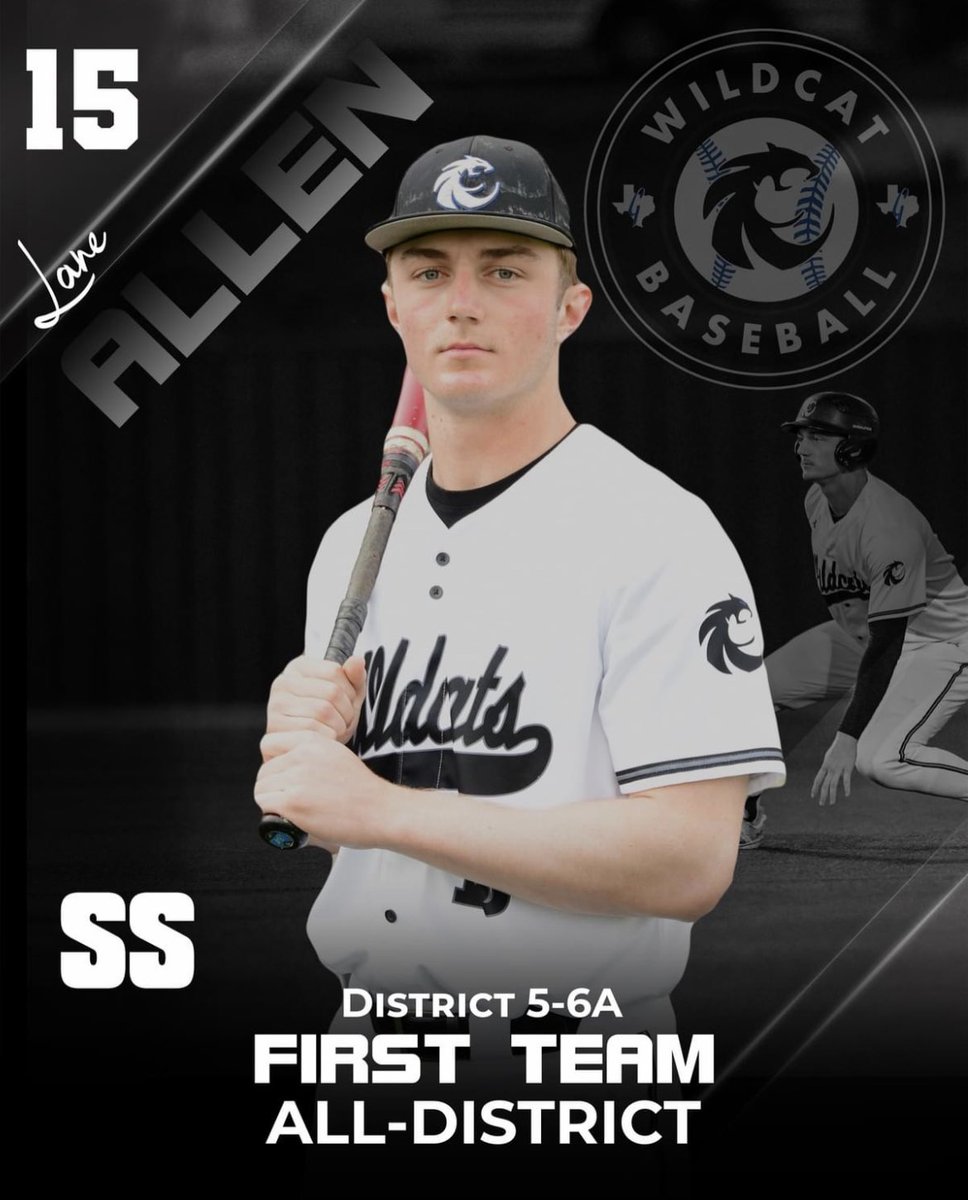Guyer_Baseball's tweet photo. Congratulations @Lane_Allen15 5-6A 1st Team SS https://t.co/56t0PzFXAg