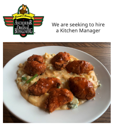 AnchorBarNoVA's tweet image. We are seeking to #hire #KitchenManager who is focused on quality. We offer exceptional benefits to full time employees too. Check us out and apply here: indeed.com/cmp/Anchor-Bar…

#recruiting #hiring #hiringnow #manager #Kitchen #AnchorBar #leesburgva