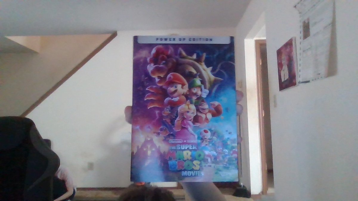 HECK YEAH!!! I got my DVD copy of The Super Mario Bros. Movie today! Can't wait to watch it 😄