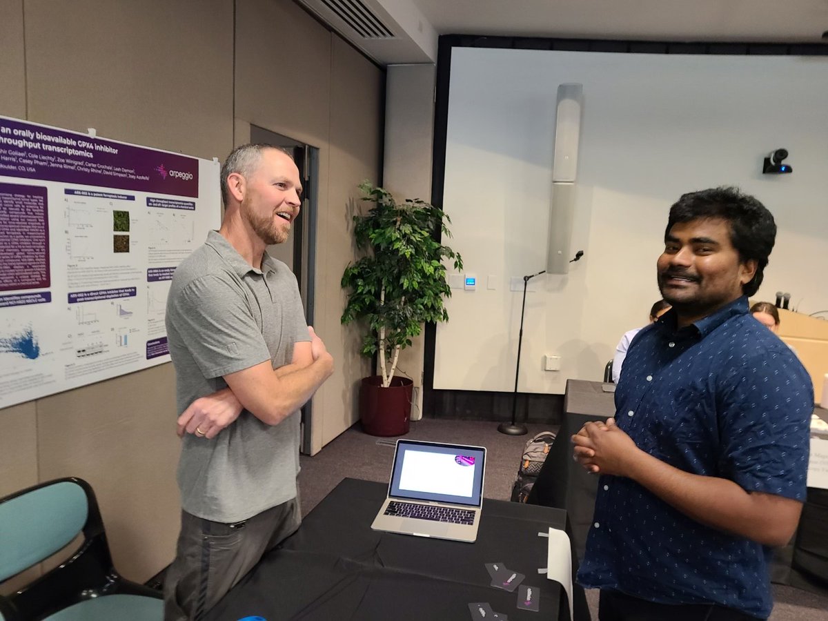 Awesome job to Dave Simpson for repping Arpeggio yesterday at the <a href="/CUBoulder/">CU Boulder 🦬</a> Core Facilities Open House and Local Industry Fair!