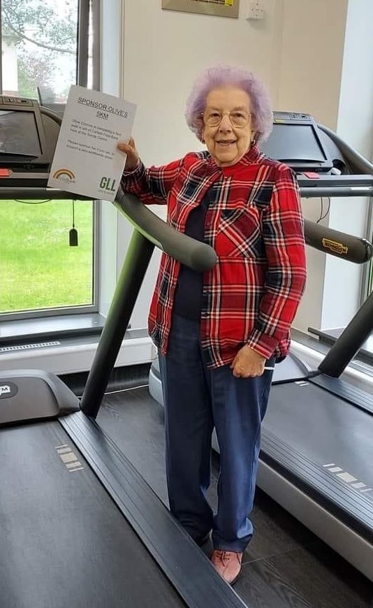 Today we joined many others to say goodbye to Olive. 
She had the biggest heart and made us all smile when she visited us. She supported us and many other charities around the city of Carlisle. She was the most caring lady and we will miss her.❤️ #foodbankchampion #rip