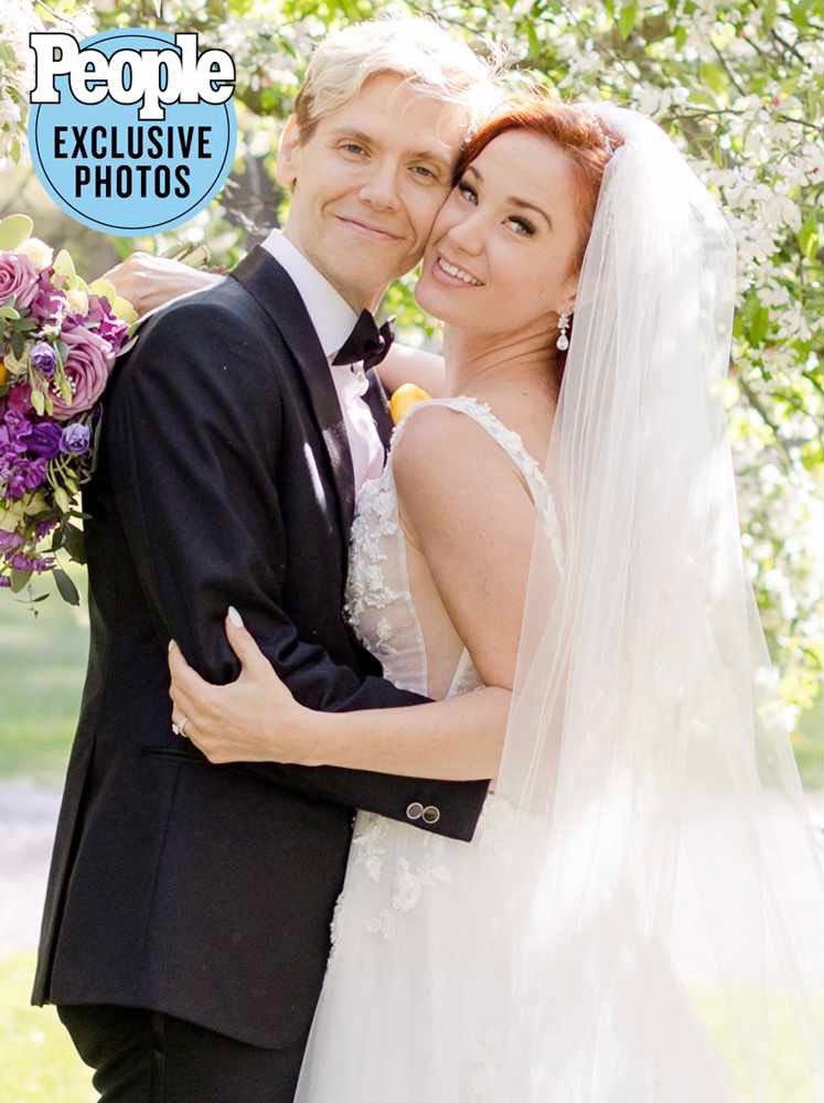 Thank you @people for this feature about @StefanoDaFre and I wedding! ♥️💜 people.com/broadway-star-…