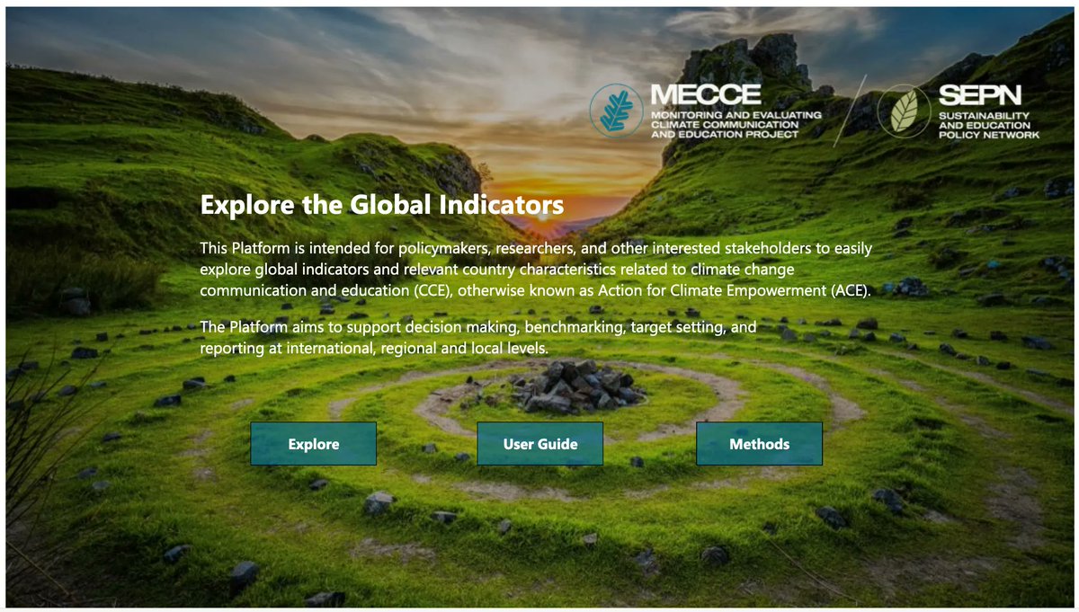 We are pleased to be unveiling a newly updated version of the #MECCE Project’s Interactive Data Platform at the <a href="/UNFCCC/">UN Climate Change</a> #SBI, developed through a partnership with <a href="/Microsoft/">Microsoft</a>. Explore our #GlobalIndicators at buff.ly/43r8nt0