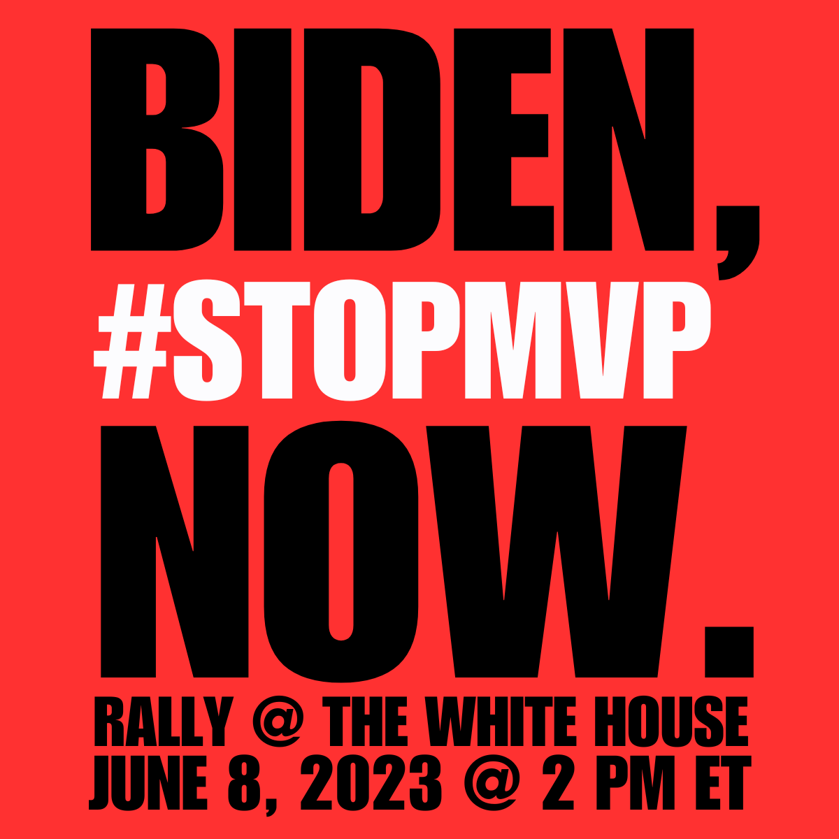 As wildfire smoke covers Northeastern US, @POTUS & Congress are trying to force through another dangerous, unnecessary fracked gas pipeline that exposes communities to harm + guarantees worse wildfires.
Join a rally at the White House tomorrow to say #NoMVP!