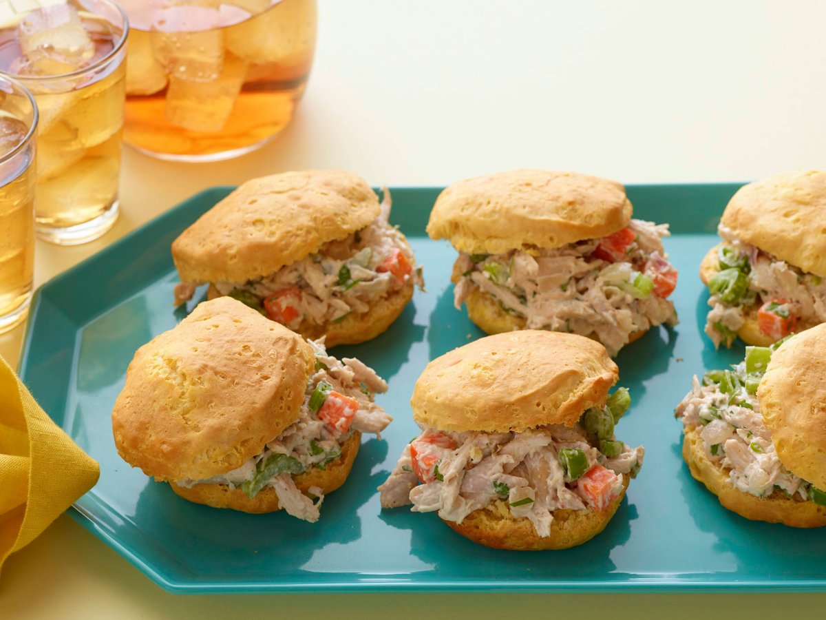 Get ready to give this classic comfort food a serious summer makeover 😎☀️ Get the recipe for Chicken Pot Pie Salad Sandwiches: cooktv.com/3fXXwjL