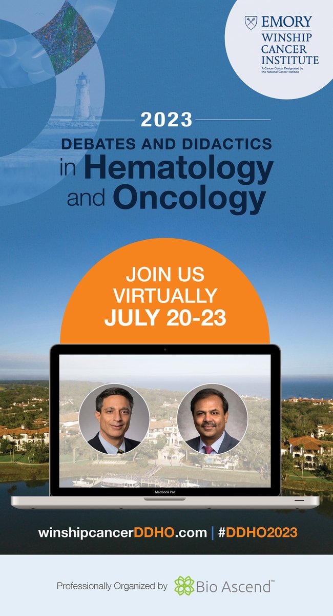 Register to attend #DDHO2023 virtually! Join @SagarLonialMD, @RamalingamMD, & other experts at this eventful 4-day conference featuring didactic presentations and engaging debates.

Learn more and register at WINSHIPCANCERDDHO.COM

@WinshipAtEmory