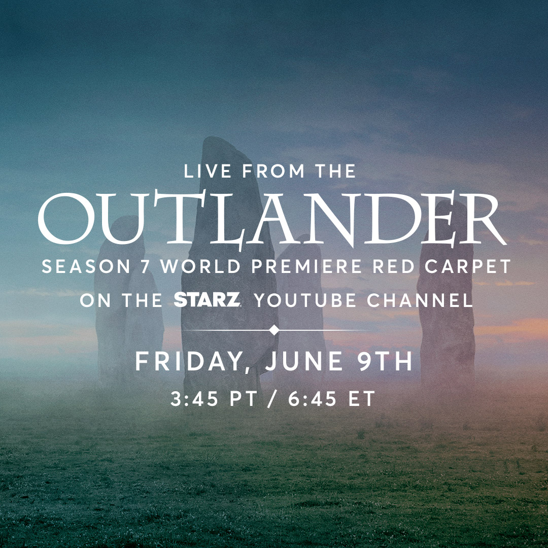 Friday plans on 🔒 Join the cast and crew of #Outlander LIVE from the world premiere red carpet at @Tribeca, all on the STARZ YouTube channel. youtube.com/starz