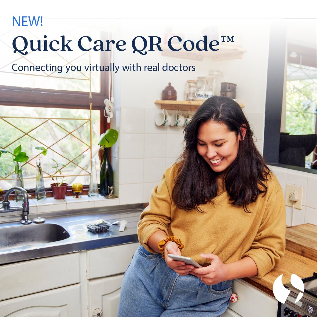 RumeHealth's tweet image. Rume’s Quick Care QR Code provides quick and easy access for patients to connect with a Telehealth Provider.

#RumeHealth #CovidTest #TestingForAll #COVID19