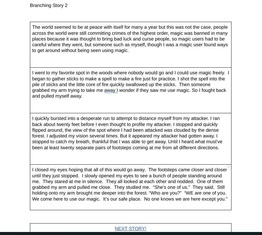 emmabpass's tweet image. Engage your students in creative writing with these progressive stories using Google Docs! 📝🤔 #progressivestories #creativewriting #classroomtechnology buff.ly/40nZLBp