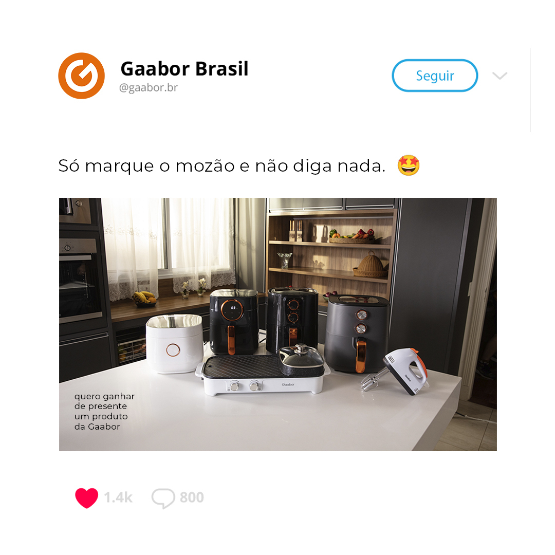 gaaborbr's tweet image. Já até aproveita e comenta aqui embaixo o que você quer ganhar de presente! 🎁💕

#gaaborbr #diadosnamorados #eletroportateis