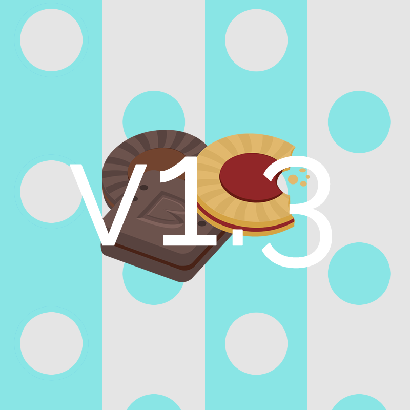 Version 1.3 of BREAKFAST CRUNCH:

. We've replaced our old codes with brand new ones for gameplay, so as to stamp out bugs from pausing the game randomly.

. You can now crunch biscuits mid-drop.

. Change in game's logo to look even tastier.

— #GooglePlayGames #GooglePlayStore