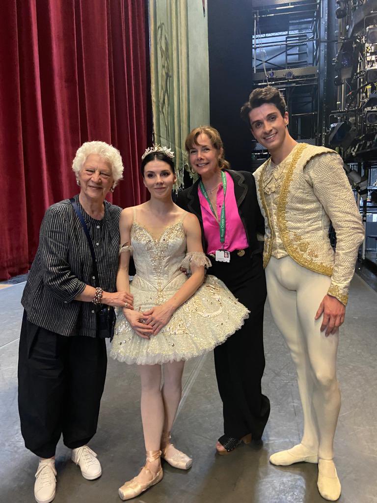 Huge thank you to @TheRoyalBallet - I so enjoyed coaching The Sleeping Beauty with such talented couples. Wishing you all a successful end of season 🌟 Dx #ROHBeauty #RBC