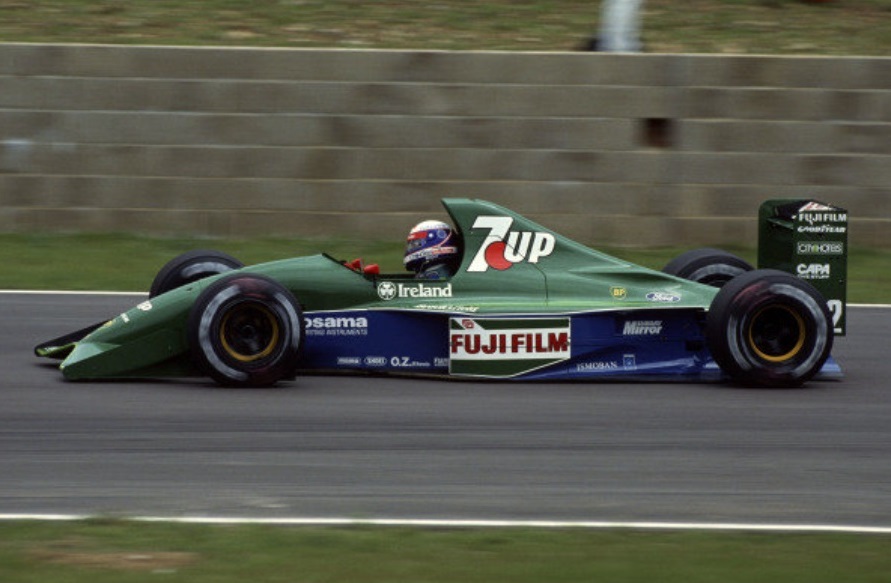 Remember Bertrand Gachot? In 1991 he drove for the new Jordan Grand Prix team. #F1 #RetroF1 #FreeGachot