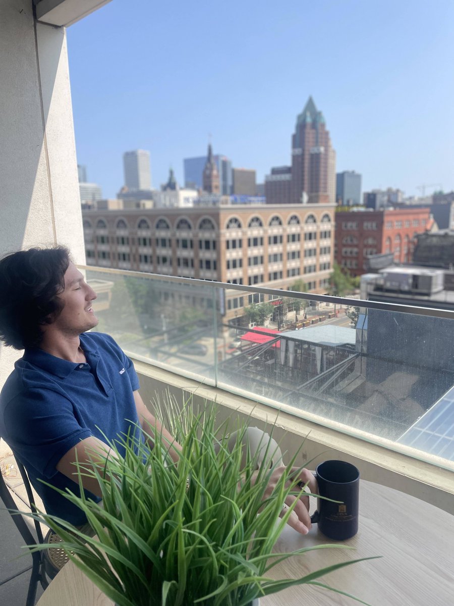 You can't beat the views! #MKE #LPC #YouBelongHere #DowntownMKE