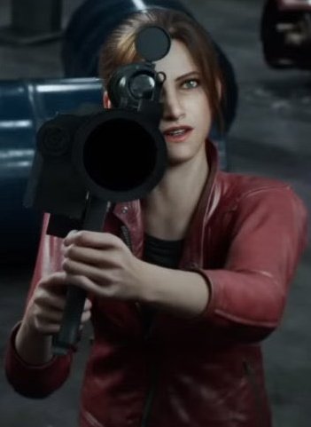 Claire Redfield with a rocket launcher in Resident Evil 2 (1998) & Resident Evil Death Island (2023) 

#ResidentEvil #REBHFun #REBH27th #RE2 #ResidentEvil2 #ResidentEvilDeathIsland #ClaireRedfield #Biohazard #screenshots #Capcom