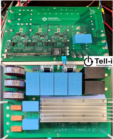 BabakPark's tweet photo. 400V or 800V drivetrain for EVs? @Tellitech recently delivered a 5kW three-phase inverter evaluation board using 600V GaNpowerIC and 1,200V GaNFets from GaNPower International. More info: https://t.co/VLQR6IdjVy https://t.co/ZocCWunu9u