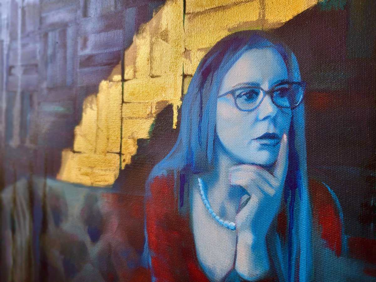 NReinhardt's tweet photo. 48x36" oil and 24k gold leaf on canvas

#art #oilpainting #portrait #painting https://t.co/ruGDPkJ1rn