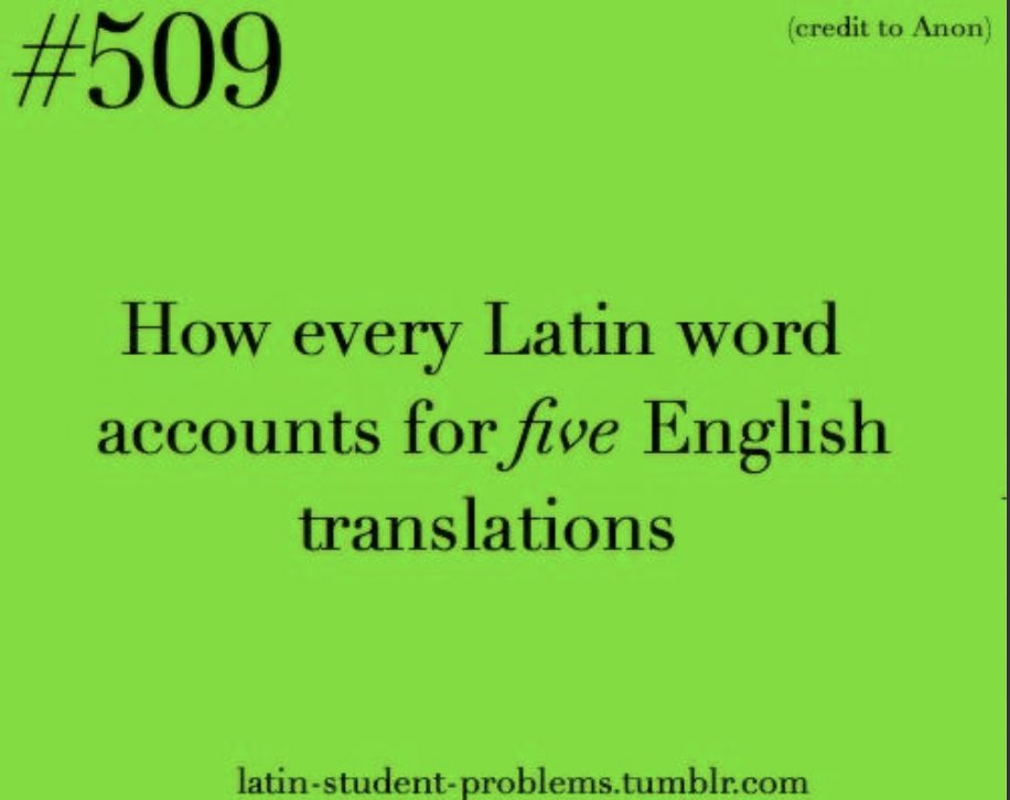 UT_DWLC's tweet photo. #latinstudentproblems #latin #latinlanguage #medical #law #truestory @utoledocal https://t.co/hU31hXCMxE