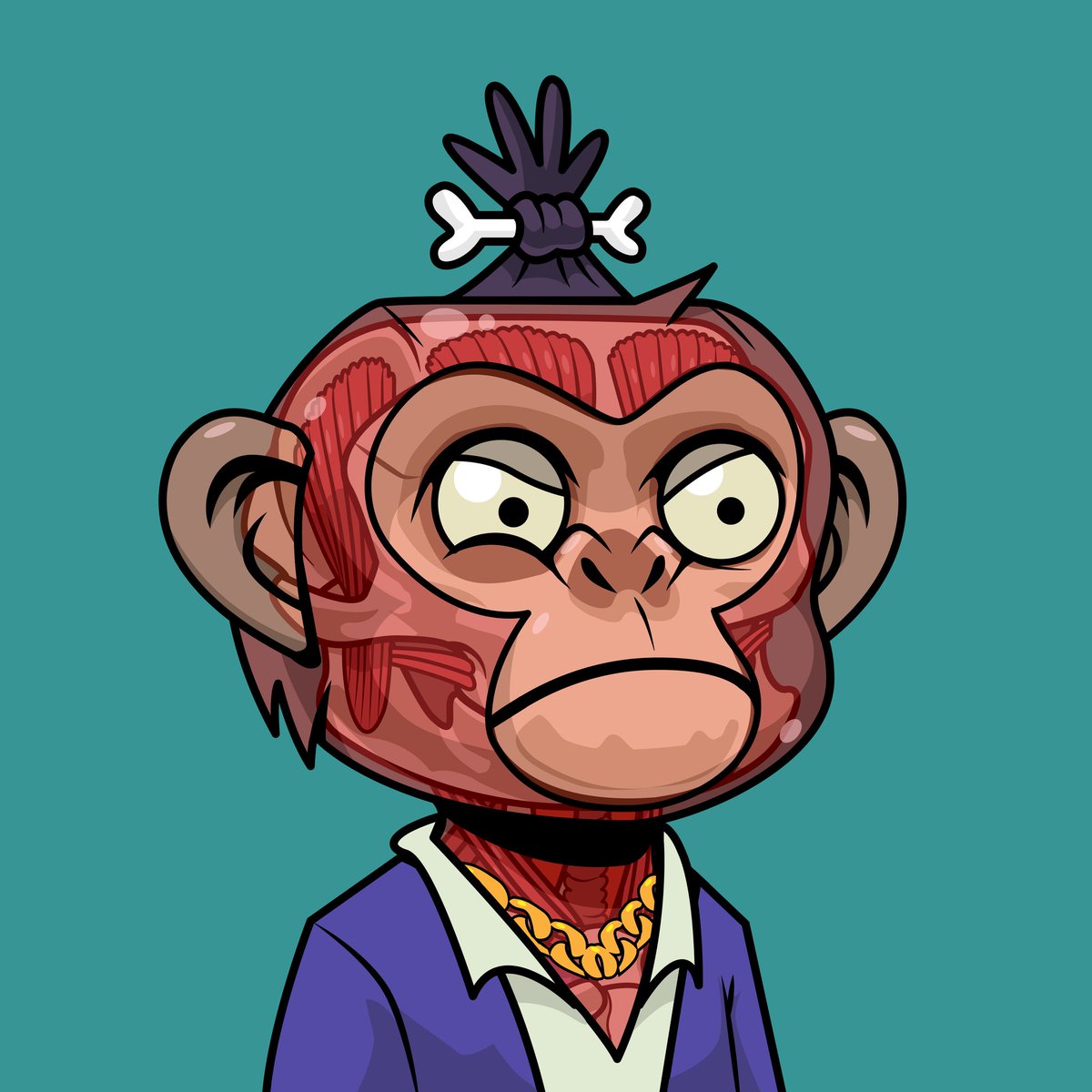 @CryptoLeki @CronosChimpClub I missed the mint fun but I was with chimps November 21 also. 🐒,🐒
Here is one of my earliest chimps. 💎🙌
#chimpsroamtogether #crofam ❤️