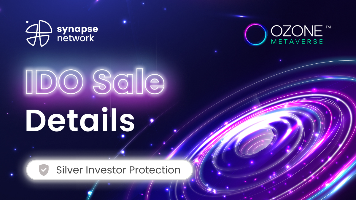 SynapseNetwork_'s tweet photo. SAVE THE DATE  🫧  @Ozonemetaverse IDO is just around the corner! 

📆  Date: 14.06.2023, 9AM

💰  Round: IDO

 💸 Price per token: 0.007 $  

🔗 More info: 
https://t.co/rwP87KrsGK

🛡️ Silver Investor Protection 🛡️ applies https://t.co/fsx2nQu05w
