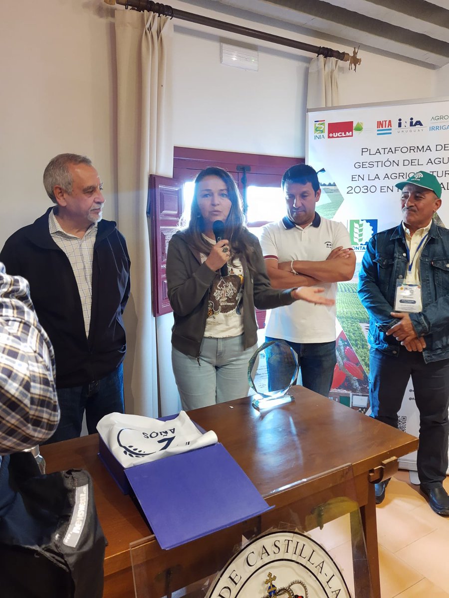 AHoRa_MusApp's tweet photo. El proyecto °AHoRa es galardonado con el premio a la Excelencia Científica de @FontagroLAC en el marco del XVIII #tallerdeseguimientotecnicoanualdeproyectos celebrado en Madrid España. @INIAPeru @INIAPeru @UDEP @SomosAGROSAVIA https://t.co/A94QXaWwD2