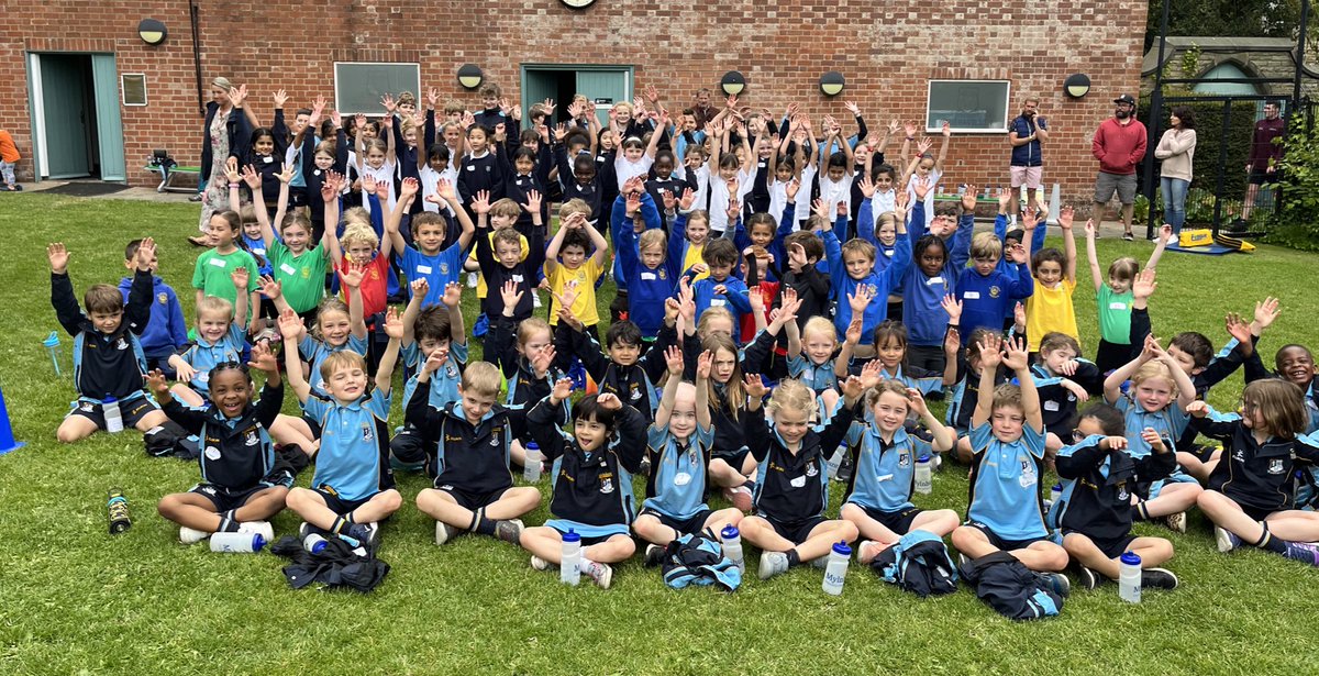 The most wondeful morning hosting our first ever KS1 Multi-Sports festival. ⭐️⚽️🏀🏃🏼‍♀️👟Thank you so much to @SHSJUNIORPE and St Wilfrids for taking part and our amazing P6 children who led all the events! #youngleaders #activechildren #enjoyment