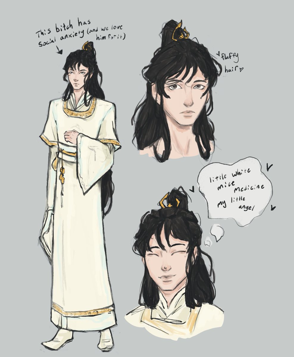 New babygirl/obsession enters from left stage, Song Qingshi from Mistakingly Saving the Villain