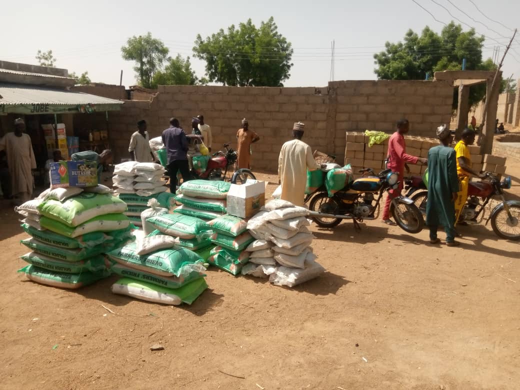 #foodsecurity our Extension Agents have cascaded #Farminputs via @kanopastoral worth 100M for the 2023 WF/season comprising improved seed varieties of Rice, Maize, Sorghum, Millet, Soybeans, Groundnuts, pre & post-emergence herbicides, fungicides & pesticides funded by #IsDB #LLF