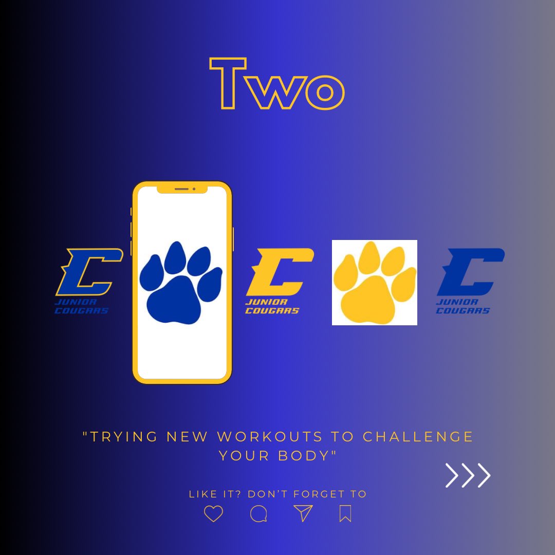 JuniorCougar's tweet image. Unlock Your Full Potential: Tips for Dominating the Off-Season as an Athlete. - Try new workouts!
#offseasontips #football #jrcougars #hoochfootballisback