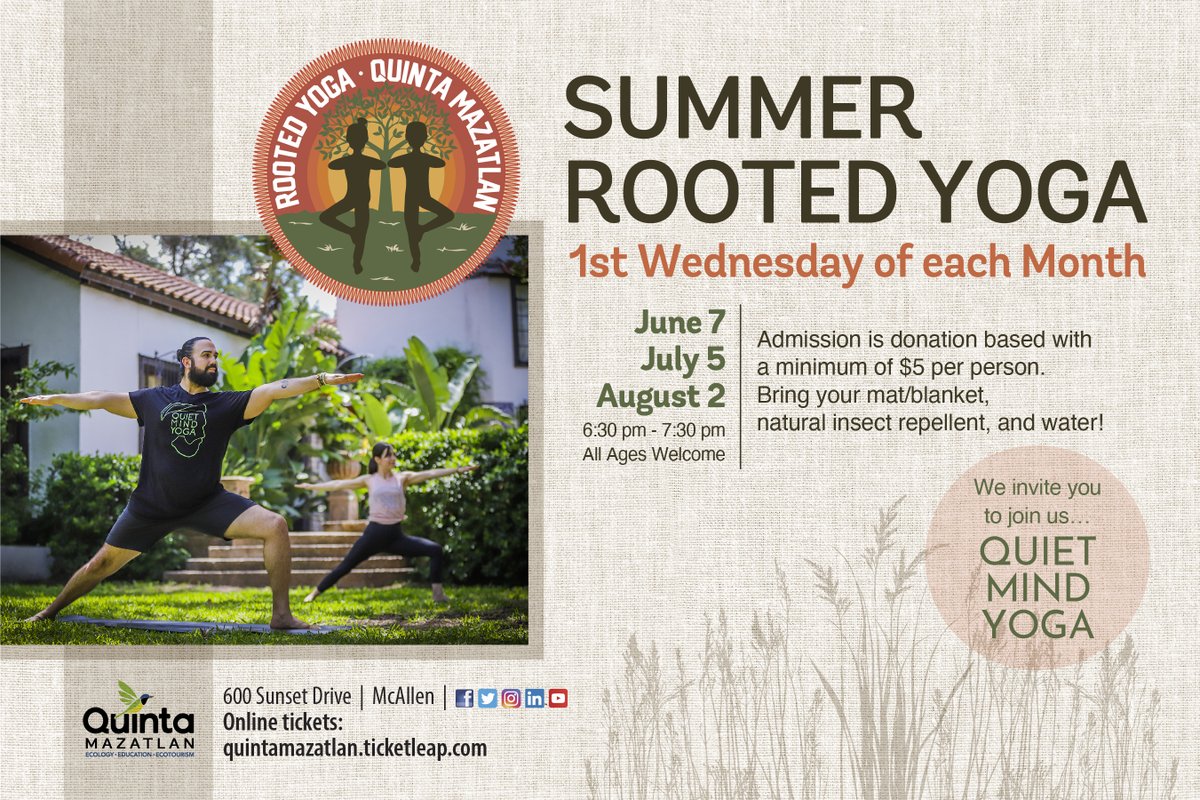 Rooted Yoga this Summer!