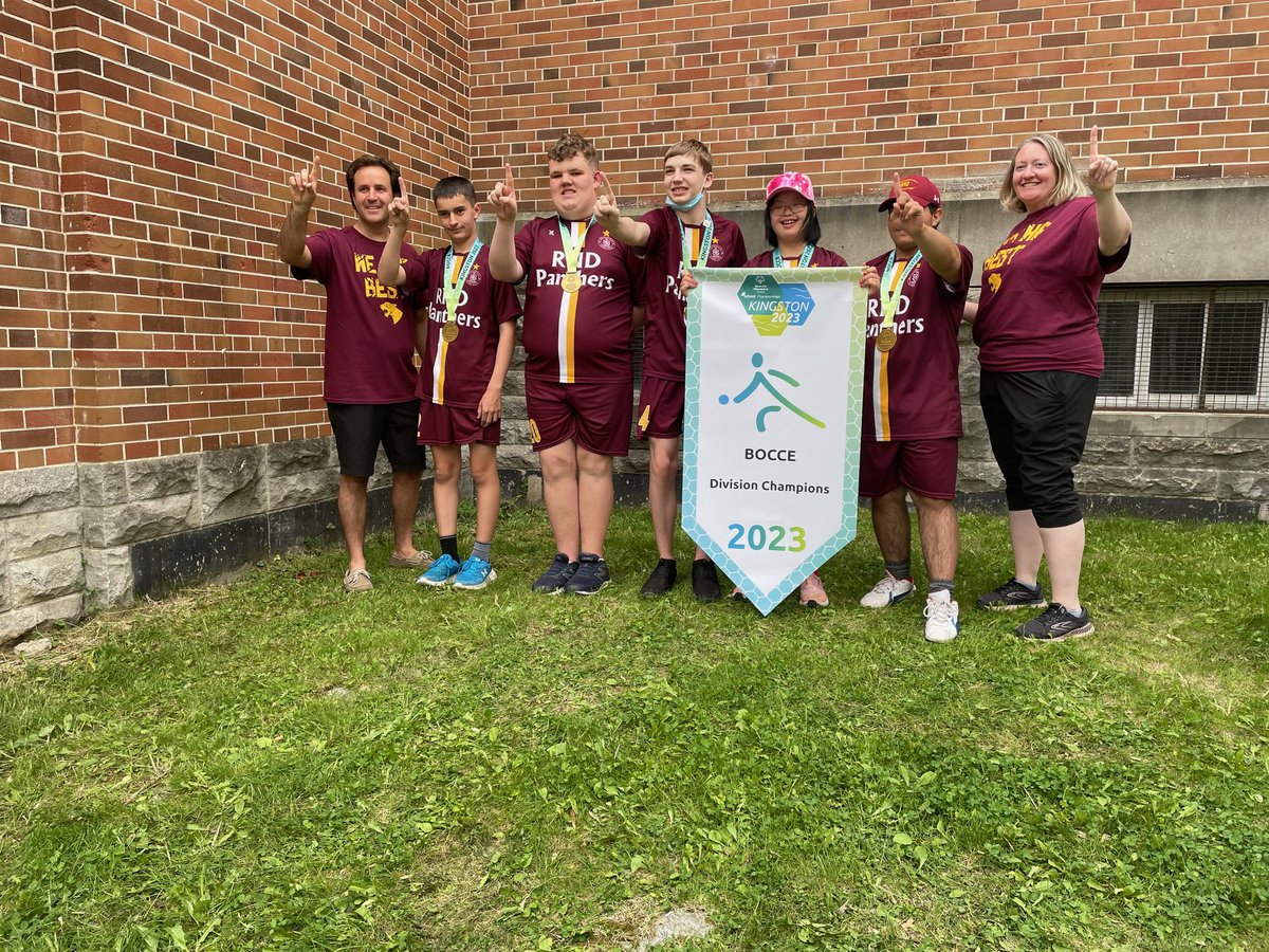 Congratulations Division Champs! Looks like Regi is a Bocce Ball school!